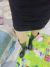 大东长筒靴女鞋2024冬季新款时尚休闲粗跟高跟后拉链圆头D0121 实拍图