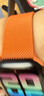 泰阁诗雅适用苹果手表表带apple iwatch s11/10/9表带S8/S7/6/5/SE金属磁吸渐变米兰尼斯腕带 渐变橙浅绿 适用44/45/46/49mm表盘 实拍图