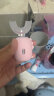爱贝迪拉（AIBEDILA）儿童电动牙刷智能U型牙刷口含式声波震动洁牙齿仪3-6岁小恐龙粉色 实拍图