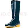 回力女士雨鞋成人雨靴防水鞋胶鞋套鞋水靴HXL13-B 墨绿高筒 37  实拍图
