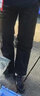 初申秋冬加绒休闲裤女直筒宽松垂感职业阔腿拖地休闲西装裤S13JK3617 实拍图