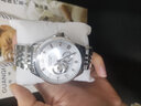 冠琴（GUANQIN）瑞士认证手表男士全自动机械表镂空飞轮防水男表圣诞礼物送男友 大师版-精钢白面 实拍图