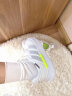 adidas ADIPUFF面包鞋型休闲舒适棉鞋男女阿迪达斯官方轻运动 米白色/灰色 36.5(225mm)推荐选大半码 实拍图
