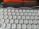 HUKE  Macmini妙控键盘全尺寸多系统蓝牙有线USB键盘 超薄静音桌面电脑办公铝合金键盘鼠标 双蓝牙+有线+2.4G四模 键盘 银白 晒单实拍图