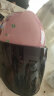 野马（YEMA）3C认证207S儿童头盔男女童夏季轻便式电动车半盔摩托车安全帽 均码 粉红梦想女孩配黑茶长镜 实拍图
