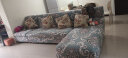 帕布（pabu）北欧沙发套罩全包防滑沙发盖布布艺全盖弹力沙发垫套四季通用组合 欧式花灰 双人长度145-185cm（单件） 实拍图