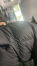 骆驼（CAMEL）户外羽绒服白鸭绒加厚羽绒衣秋冬经典保暖时尚潮流防风运动外套 A1W2PN121L，黑色，男女同款 S 实拍图