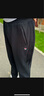 斐乐（FILA） 官方男子针织长裤时尚基础直口通勤休闲裤 正黑色-BK 3XL 190/96A 实拍图