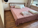 方迪实木床黑胡桃木北欧简约经济型主卧单双人床家用小户型新中式大床 水曲柳胡桃色【床】 1800mm*2000mm 框架结构 实拍图