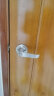 三杆锁球形把手锁卫生间门铝合金门塑钢门锁彩钢门锁三杆式执手锁 25-45门厚度 晒单实拍图