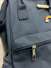 QminicαQminica小满系列中号学生书包大容量外出旅行双肩包女生情侣防泼 银河蓝-中号 实拍图