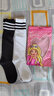 芭比儿童中筒袜女童春秋长筒袜秋冬季不过膝高筒袜棉袜子男童足球袜 实拍图