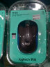 罗技（Logitech）M186(M185包装升级款) 鼠标 无线鼠标 办公鼠标 对称鼠标 黑色蓝边 带无线2.4G接收器 实拍图
