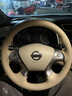 安牛 汽车方向盘套真皮手缝把套超纤皮防滑皮套四季通用型透气吸汗 超纤皮 米色打孔 实拍图