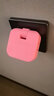昂迅 2脚180度旋转两脚插头两项两孔带usb转换器插座转接插排插板无线 带usb粉色 一个装 实拍图
