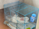 贝尼宠 兔子笼 兔子窝 兔笼子 不含兔子 宠物兔子小兔子 兔子笼60#含水壶脚垫窝垫2-4只 实拍图