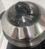 拜格 不锈钢蒸锅家用蒸馒头鱼蟹炖汤双层汤蒸锅燃气电磁炉通用 典雅系列-34CM双层蒸锅 实拍图