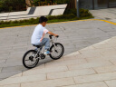 Nabiis那贝斯儿童自行车小男孩女孩3-6岁以上中大童超轻单车16寸标银 晒单实拍图