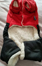 憨憨宠宠物狗狗衣服 狗衣服中小型犬泰迪衣服冬季加绒加厚背带裤猫衣服 红色背带裤XL号推荐13-16斤宠物 实拍图