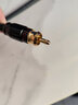YYTCG发烧级同轴音频线RCA莲花头6N无氧铜带屏蔽 SPDIF电视CD功放Coaxial75欧姆低音炮线1米 实拍图