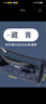 never笔袋巨能装ins风帆布高颜值铅笔袋小众透明袋简约糖果色学生女孩学习文具大容量 藏青色-大号（适用于3年级以上） 实拍图