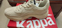 Kappa卡帕女鞋老爹鞋女2026新款鞋子女百搭休闲运动鞋轻便软底跑鞋 65D安哥拉白 44 实拍图