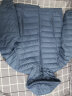 鸭鸭（YAYA）羽绒服男士轻薄短款修身时尚连帽保暖易打理外套简约潮D DYP87A0020-滑铁卢蓝色 170/M 实拍图