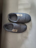 惠夫人冬季棉拖鞋女包跟居家情侣保暖防滑月子鞋家用男士简约厚底 细格子包跟 深灰 40-41 (适合39-40码穿) 实拍图