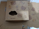 凌云鹤 蛋挞盒子包装盒月饼盒子蛋糕蛋黄酥食品包装盒 可爱小熊蛋挞盒 10个 加厚牛皮纸，开窗设计，透气性强 晒单实拍图