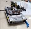 启蒙积木拼装儿童玩具坦克装甲车模型六一儿童节礼物 霸王坦克1721 实拍图