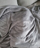 雅鹿 牛奶绒被套单件双面绒珊瑚绒被罩冬季 加厚保暖加绒被芯套 绅士灰NS 【被套单件】 220cm*240cm 实拍图