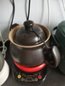 壶福（HF） 中药锅煎药壶全自动养生壶中药壶药壶熬药锅中药煲熬药电砂锅煎药陶瓷熬药电子砂锅煮药壶熬药罐 【升级内无釉】 4L 壶A+红底座 实拍图