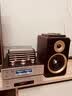 山水（SANSUI） M2胆机HIFI音效电子管CD\DVD机组合桌面发烧级蓝牙音响电视影院书架套装木质电脑办公室茶室音箱 M2套装（胆机功放+碟机层+木架） 实拍图