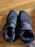 回力棉鞋男款冬季加绒加厚老人防滑男鞋爸爸老年保暖鞋男士雪地靴 黑色男款【建议选大一码】双重加厚保暖 40 实拍图