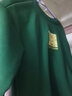 真维斯（Jeanswest）儿童套装秋冬新款中大童加绒保暖长裤男女童圆领卫衣加厚两件套潮 【加绒套装】绿黑色（元宝绿兔） 130 实拍图