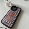 吟悦 适用苹果13/pro/max手机壳 iPhone新款卡通13mini全包镜头防摔网红硅胶皮纹软壳毛衣熊女款 (炫酷黑)毛衣熊黑-贈保护膜 苹果13promax 实拍图