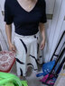 BUTAO女装雪纺连衣裙夏季新款小个子中长款碎花显瘦假两件裙子 图片色 M 实拍图