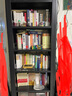 豫正家用书架2.4m七层家庭图书馆书架落地多层钢制学生宝宝图书架 黑色7层单面2.4米高0.7m主架 实拍图