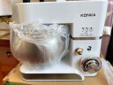 康佳（KONKA） 厨师机家用小型多功能面粉奶油搅拌机和面机全自动揉面机商用打蛋器多功能活面5升 5升1200W白色厨师机套餐四 实拍图