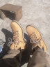 CAT卡特马丁靴男士男靴城市机能防水户外男鞋休闲牛皮工装靴短靴鞋子 黄色 41 晒单实拍图
