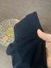 吉莞美春秋季加肥加大码莫代尔打底裤女薄修身外穿胖mm200斤显瘦踩脚裤 黑色九分 特大码(160-270斤) 实拍图