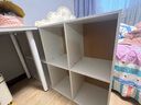 悦美妙书架落地置物架教室学生收纳柜客厅电视矮柜格子柜储物架书本架子 【八格30深增高】122*75cm 实拍图