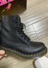 马丁（DR.MARTENS）春夏1460 Pascal 新中式荔枝纹软皮黑色女款8孔马丁靴 黑色 39 实拍图