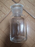 海斯迪克 玻璃广口试剂瓶 加厚密封磨砂大口样品瓶 透明500ml HKCL-261 实拍图