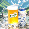 乌苏啤酒（wusu）天山清爽白啤 精选阿克苏小麦 500ml*12罐整箱装 实拍图