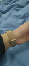 马克华菲（FAIRWHALE）【明星代言】名牌全自动机械表男士手表新款镂空男表防水国潮腕表瑞士品质 玫壳白面玫金钢带 实拍图