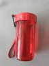 特百惠（Tupperware）雅致塑料杯 儿童水杯子男女学生夏季小巧便携带拎绳 火烈红300ML 晒单实拍图