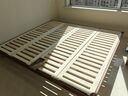MUU实木床榻榻米小户型小居床次卧单人简约时尚主卧黄杨实木双人床 实拍图