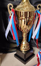 欧斯若 金属奖杯 公司活动奖杯 篮球比赛活动荣誉奖杯 中号约35*16cm（1个） 实拍图