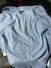 Tommy Hilfiger【牛津纺】25秋冬新款男商务休闲简约纯色修身长袖衬衫外套 蓝色CDL L (推荐： 140-155斤) 实拍图
